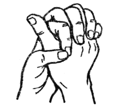 Мудры-йога пальцев Mudra-06
