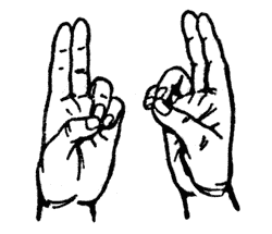 Мудры-йога пальцев Mudra-08